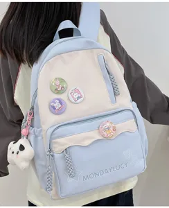 Schicker japanischer Freizeit-Canvas-Rucksack mit großer Kapazität und tollem Design.
