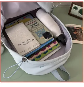 Niedlicher japanischer Süßigkeitenfarben Schleife Rucksack für Schüler lässige Tasche