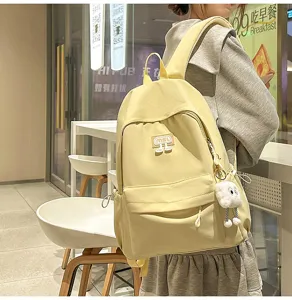 Stilvoller Damen Rucksack im frischen Design, grosse Kapazitat fur Schule und Alltag.