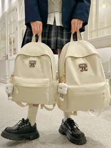 Modischer Freizeitschulrucksack mit großer Kapazität für Mädchen, ideal für den Alltag
