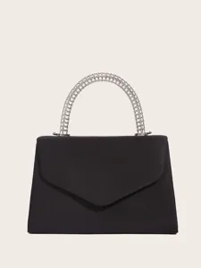 Elegant Velvet Evening Bag For Women Minimalist Solid Color Envelope Clutch Chain Shoulder Bag High Quality Handbag Banquet Purse