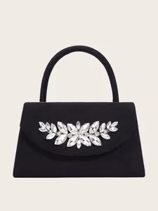 Luxus Wildleder Strass Abendtasche Für Damen Elegante Kette Clutch Handtasche Für Hochzeit Party Formelle Dinner Bag