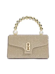 Luxus Strass Abendtasche Für Damen Mit Perlenhandgriff Glitzer Abendtasche Handheld Kette Crossbody Bankett Party Hochzeit Tasche