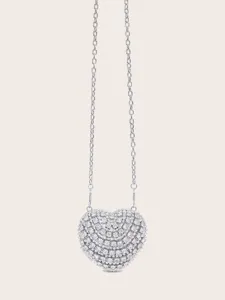 Kristall Herzförmige Mini Kette Tasche Strass Clutch Mode Abend Umhängetasche Neu