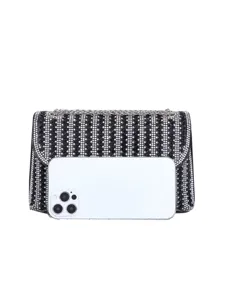 Strass Ketten Umhängetasche für Damen, elegante Abendtasche Party kleine Umhängetasche.