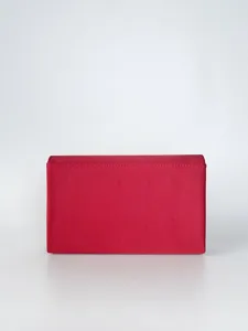 Rote Satin Abendtasche Clutch für Damen, elegante Party Tasche für Hochzeit und feierliche Anlässe.