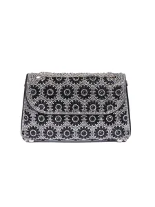 Modische Damen Strass Abendtasche Glitzernde Kristall Kette Schulter Party Handtasche