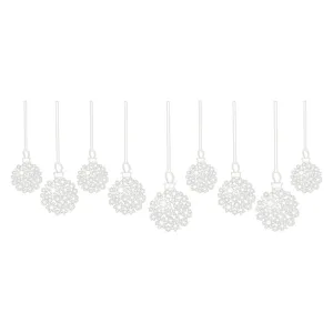 Flocons de neige autocollants pour fenetres en verre statiques boule decoration fete
