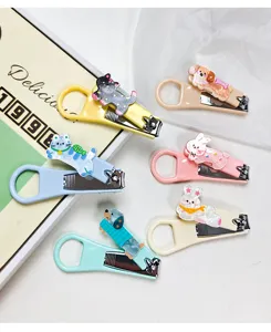 Süßer Cartoon Tier Nagelknipser Macaron Stil hochwertige Maniküre Werkzeuge für Damen.