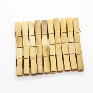 Bambus wäscheklammern holzklammern set haushalt wäsche trocknen kleine clip packung stark