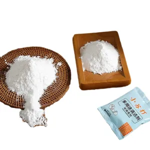 Poudre de nettoyage multi-usage au bicarbonate pour cuisine, linge et taches d'huile.