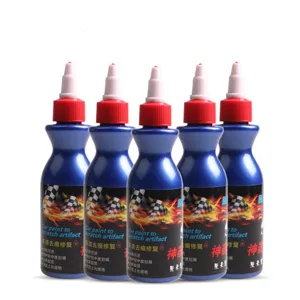 Liquido per la riparazione dei graffi dell'auto bottiglia blu cura della vernice