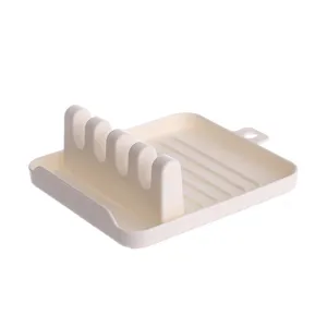 Mehrfunktionaler Küchen Spatel Halter Löffel Ablage Hitzebeständig Küchen Organizer