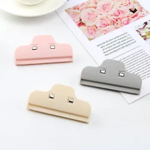 Kitchen food sealing clips plastic bag clamp snack storage fresh plastic sealer tool