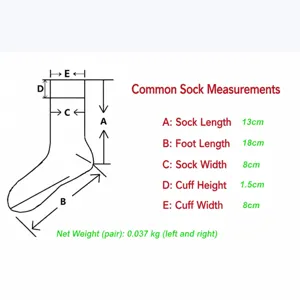 Damen verdickte Frottee-Schlafsocken Winter Heimkuschelige Mittelsocken Größentabelle.