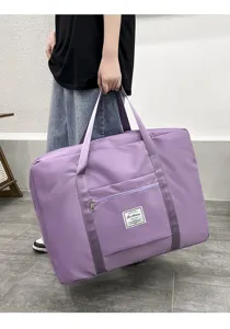 Large capacity waterproof travel storage bag for quilts, clothes, and luggage packing.