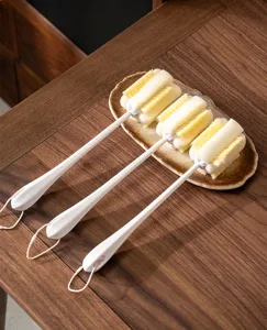 Long handle sponge cup brush for efficient cleaning of water bottles and mugs without dead corners.