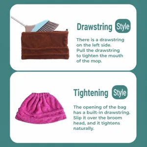 Thickened super absorbent lazy broom dust cover replacement cloth for efficient daily home cleaning.