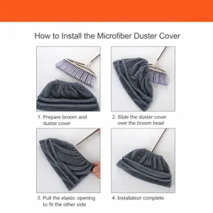 Lazy broom cover thick super absorbent replacement cloth mop cover cleaning dust tool