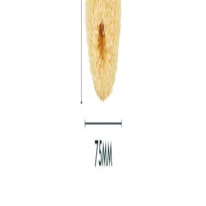 Kitchen cleaning brush replacement head part durable household tool size seventy five mm
