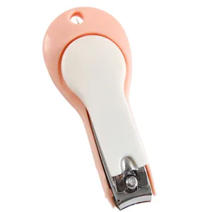 Cortaúñas Portátiles de Acero Inoxidable Color Macarrón Para Uso Doméstico Lindas Herramientas de Pedicura y Manicura Para Adultos y Estudiantes