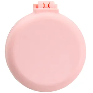 Peigne Coussin d'Air Pliable Portable Couleur Bonbon Mini Brosse à Cheveux de Voyage Avec Miroir Outil de Coiffure Quotidien pour Femmes