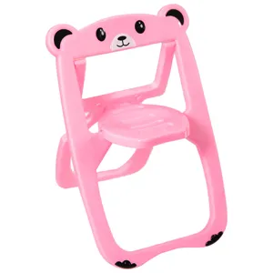 Cute Little Bear Folding Cell Phone Stand Portable Plastic Desktop Tablet Holder Cartoon Bracket Desk Decor