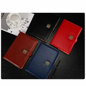 Agenda A5 taccuino aziendale in pelle diario planner regalo ufficio multi-colore 1pz