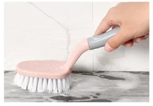 Cepillo de limpieza multifuncional profesional para azulejos de baño pared y suelo herramienta