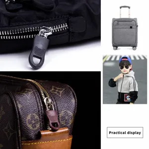 Universal zipper repair kit detachable slider pull replacement for bags jackets tools new