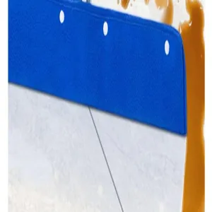Magische mop doekhoes blauw koralen fleece wisser vervangingspad voor vloer reiniging