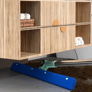 180 graden opvouwbare vloerwisser magische mop voor het reinigen van hoeken en spleten