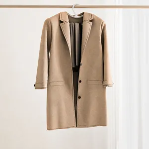 Space-saving short neck clothes hanger non-slip anti-bump coat hanger for wardrobe home use