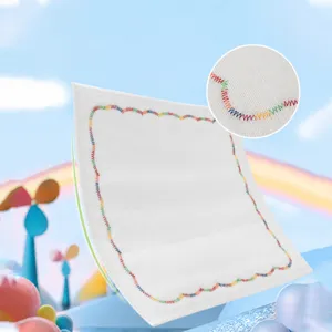 Rainbow dish cloth kitchen cleaning towel absorbent lint free microfiber rag for daily home use