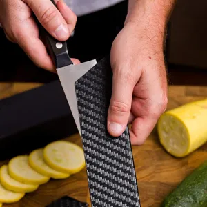 Universal knife sheath carbon fiber pattern chef knife protector kitchen tool cover