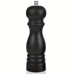 Macina pepe manuale in legno nucleo ceramica cucina condimento strumento nero spezia