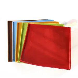 Silicone Swiss roll baking mat with raised edges, non-stick pastry pad for kitchen and oven.