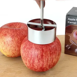 Snocciolatore di mele in acciaio inox utensile da cucina professionale per frutta.