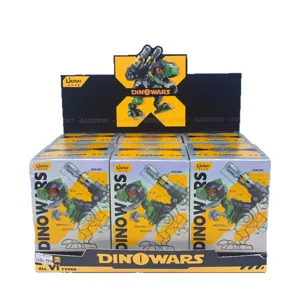 DINOWARS LUDW-P401 mecha dinosaur assembly blind box toy set counter display wholesale new
