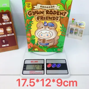 TOP TOY Gyun Rodent Friends plush blind box mystery figure cute toy collectible