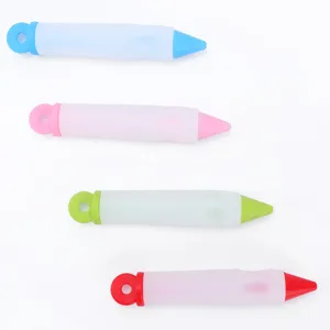 Siliconen spuitzak pen set voor taart koekje decoratie DIY bakken gebak gereedschap kleurrijk.