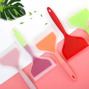 Spatola in Silicone Resistente al Calore Utensile da Cucina Antiaderente per Cottura Frittata