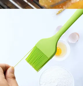 Pennello da cucina in silicone per pasticceria e barbecue, pratico utensile resistente.