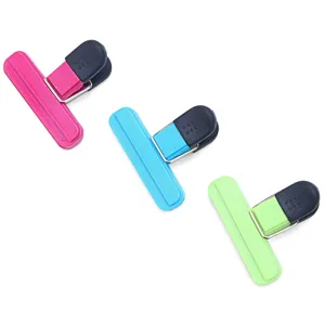 Colorate clip di chiusura in plastica per sacchetti di snack cucina set di morsetti ermetici