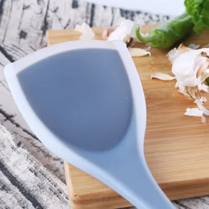 Spatule de cuisine en silicone résistante à la chaleur ustensile de cuisson antiadhésif