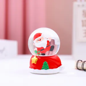 Weihnachten Schneekugel Tischdekoration leuchtende Glaskugel festliche Geschenke