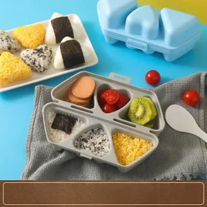 DIY sushi mal schattige rijstbal maker bento box set voor babyvoeding bakgereedschap