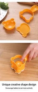 Détails du joli moule à boules de riz ours, idéal pour les sushis d'animaux et la cuisine.