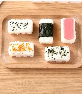 Set stampi per riso sushi 5 in 1 fai da te bento utensile da cucina professionale.
