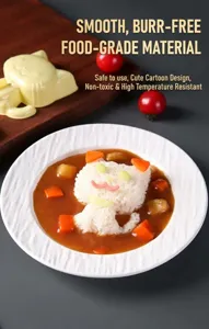 Cartoon cat rice mold DIY sushi maker cute animal rice ball mold kitchen baking food tool